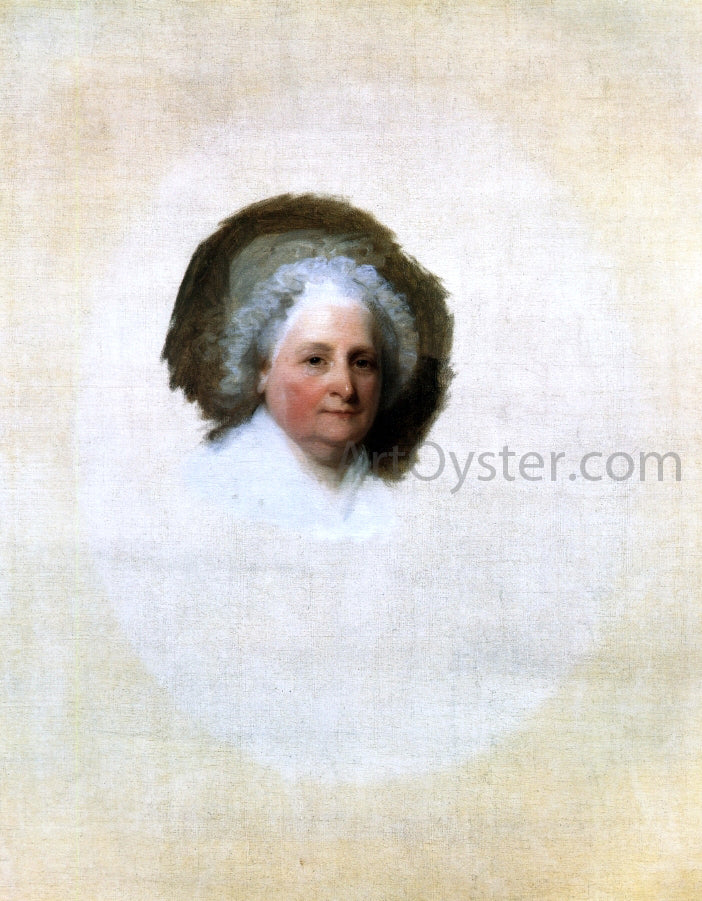  Gilbert Stuart Martha Washington (The Athenaeum Portrait) - Hand Painted Oil Painting
