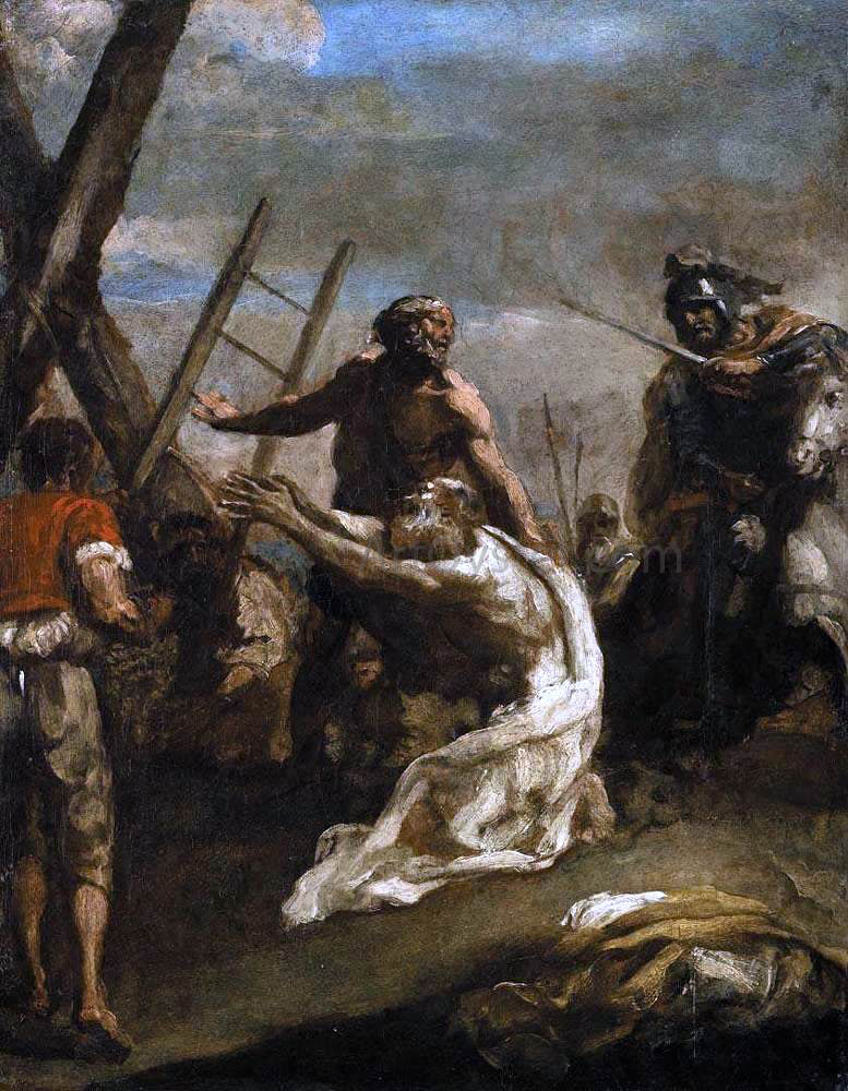  Guillaume Courtois Martyrdom of St Andrew - Hand Painted Oil Painting