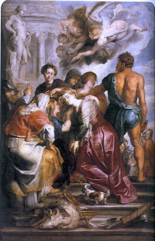 Peter Paul Rubens Martyrdom of St Catherine - Hand Painted Oil Painting