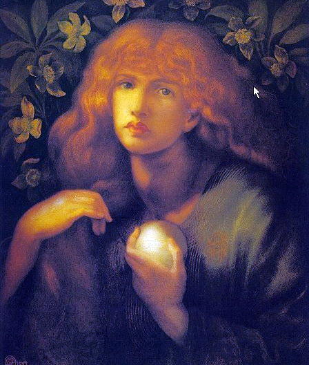 Dante Gabriel Rossetti Mary Magdalen - Hand Painted Oil Painting