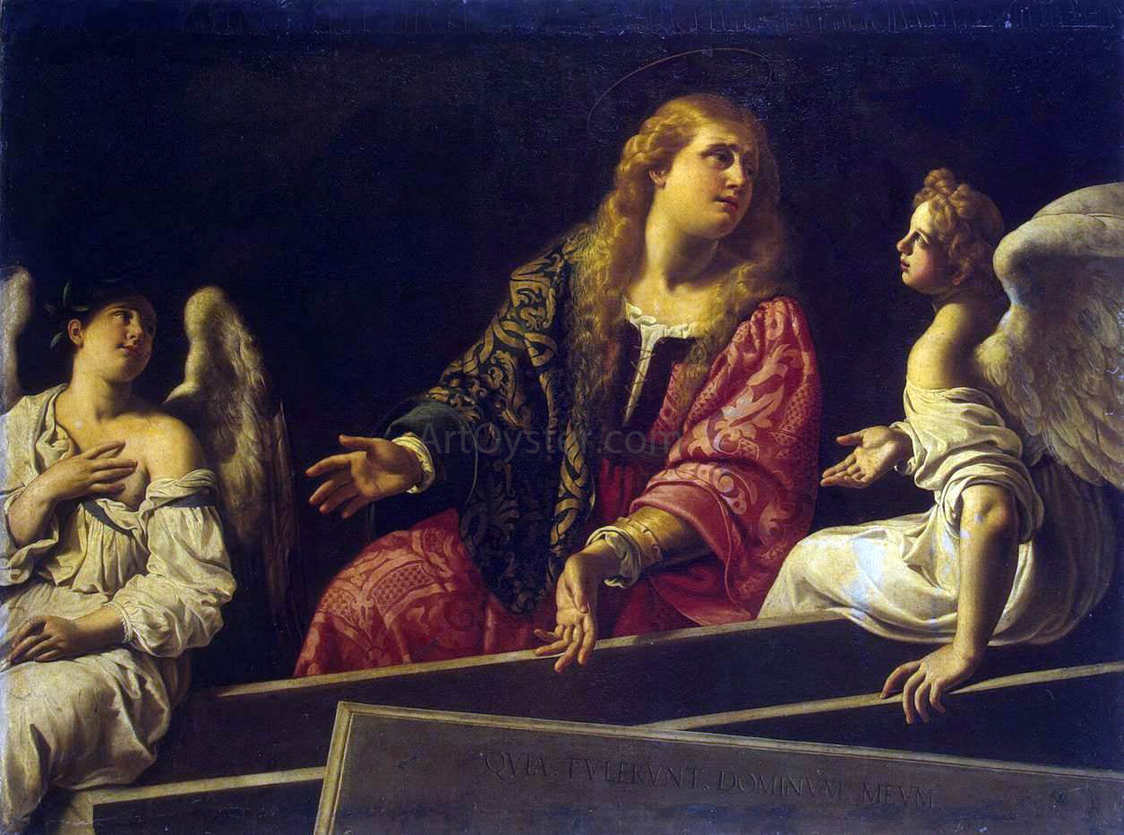 Antiveduto Gramatica Mary Magdalene at the Tomb - Hand Painted Oil Painting