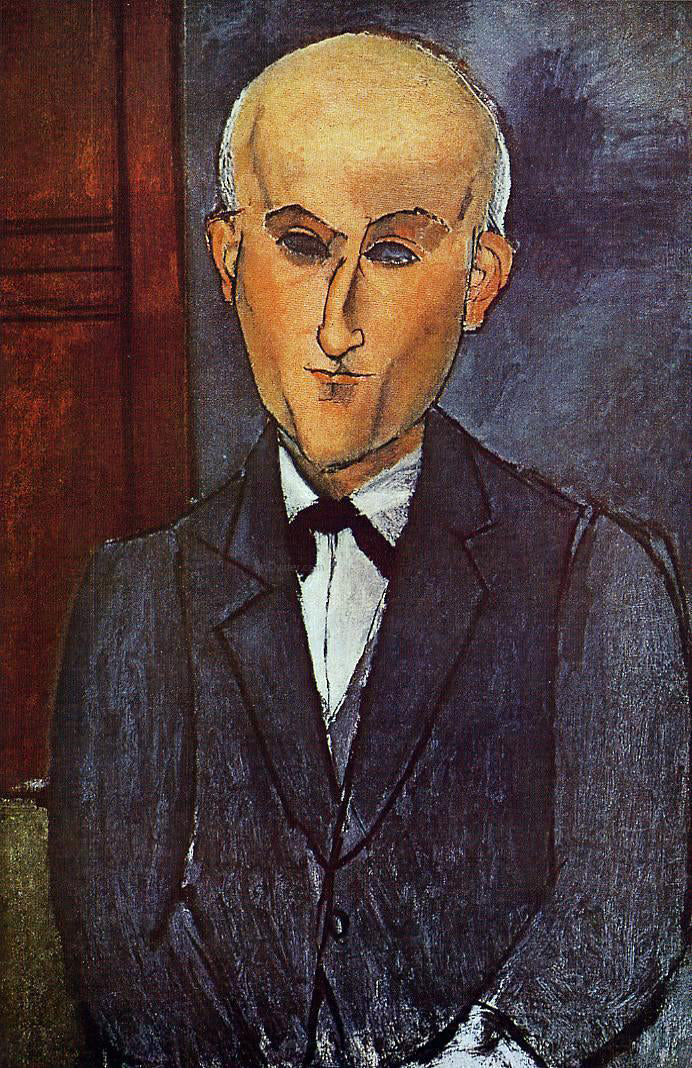 Amedeo Modigliani Max Jacob - Hand Painted Oil Painting