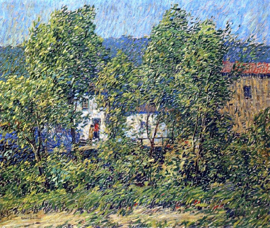 Robert Spencer May Breezes - Hand Painted Oil Painting