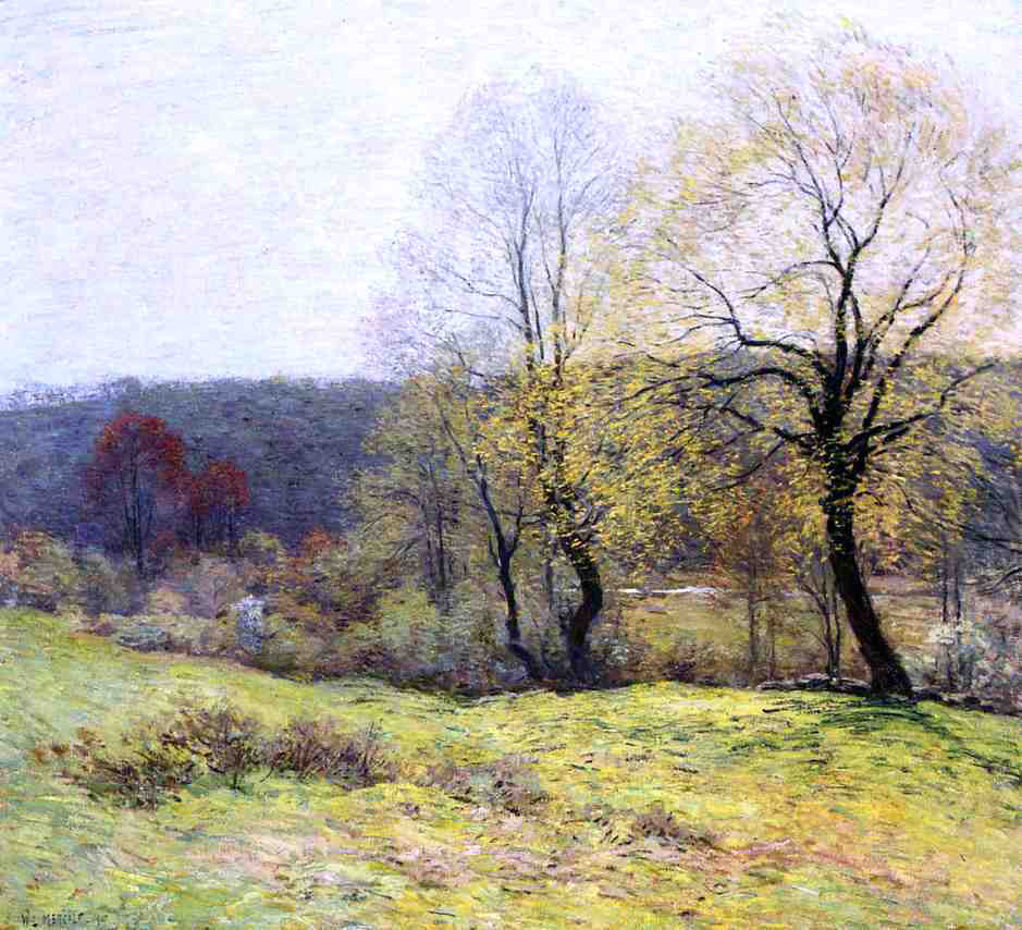 Willard Leroy Metcalf May Pastoral - Hand Painted Oil Painting