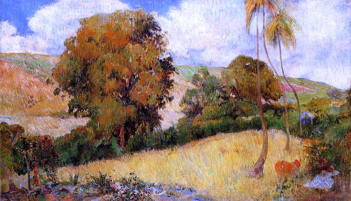 Paul Gauguin Meadow in Martinique - Hand Painted Oil Painting