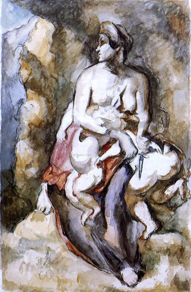 Paul Cezanne Medea (after Delacroix) - Hand Painted Oil Painting