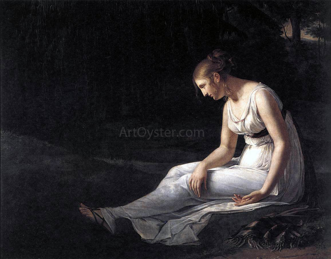 Constance Charpentier Melancholy - Hand Painted Oil Painting