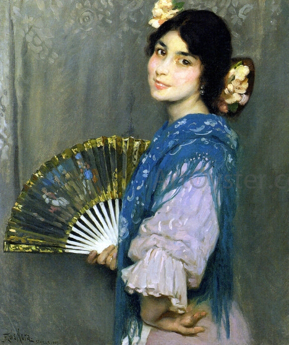 Francis Luis Mora Mercedes - Hand Painted Oil Painting