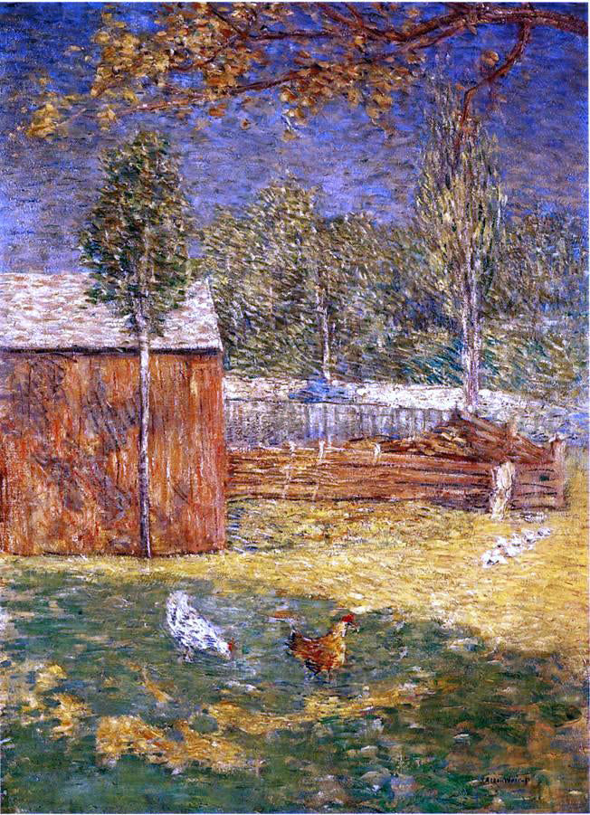  Julian Alden Weir Midday - Hand Painted Oil Painting