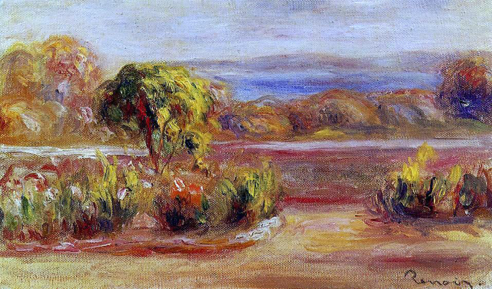 Pierre Auguste Renoir Midday Landscape - Hand Painted Oil Painting