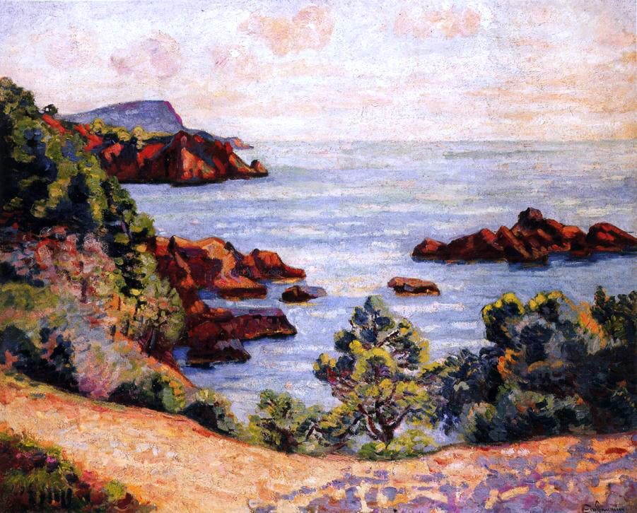 Armand Guillaumin Midday Landscape - Hand Painted Oil Painting