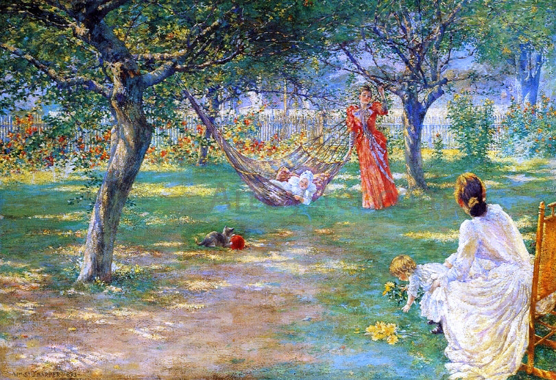 William John Harper A Mid-Summer, East Hampton, New York - Hand Painted Oil Painting