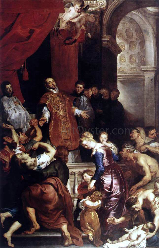 Peter Paul Rubens Miracles of St Ignatius - Hand Painted Oil Painting