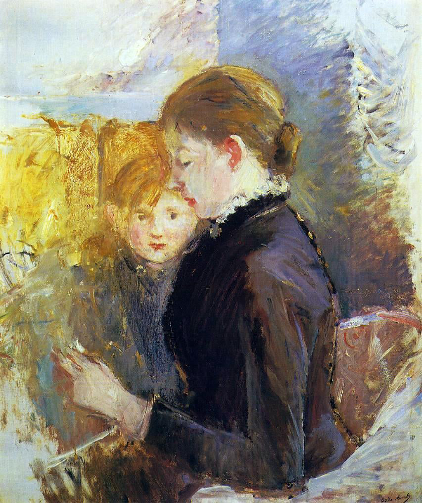 Berthe Morisot Miss Reynolds - Hand Painted Oil Painting