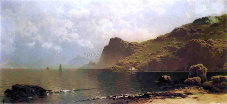 Alfred Thompson Bricher Mist Rising off the Coast - Hand Painted Oil Painting