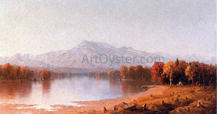  Sanford Robinson Gifford Moat Mountain, New Hampshire - Hand Painted Oil Painting