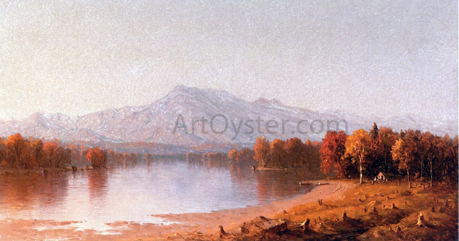 Sanford Robinson Gifford Moat Mountain, New Hampshire - Hand Painted Oil Painting
