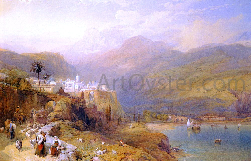 Junior Thomas Miles Richardson Monaco - Hand Painted Oil Painting