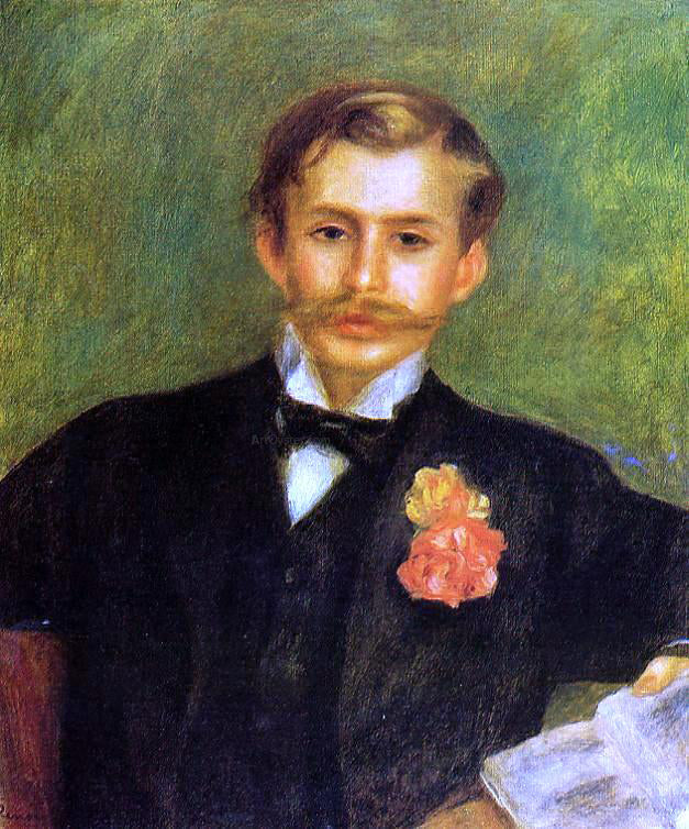Pierre Auguste Renoir Monsieur Germain - Hand Painted Oil Painting