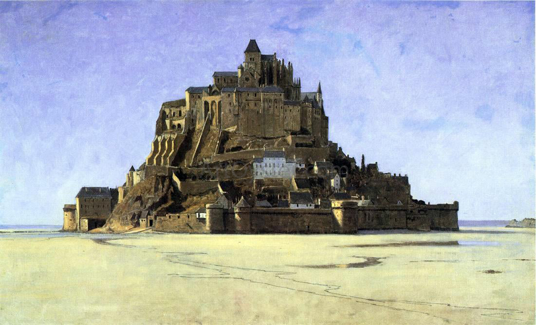 William Stanley Haseltine Mont Saint Michel - Hand Painted Oil Painting