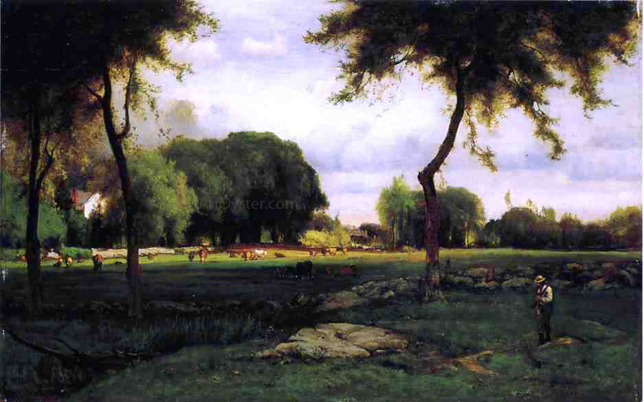 George Inness Montclair Evening - Hand Painted Oil Painting
