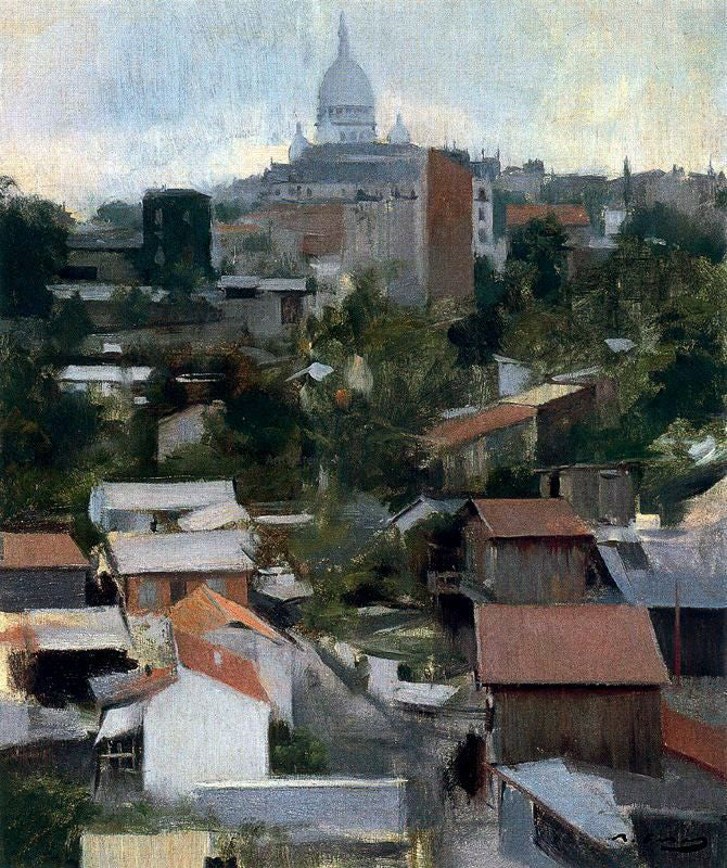 Ramon I Carbo Montmartre ( paris) - Hand Painted Oil Painting