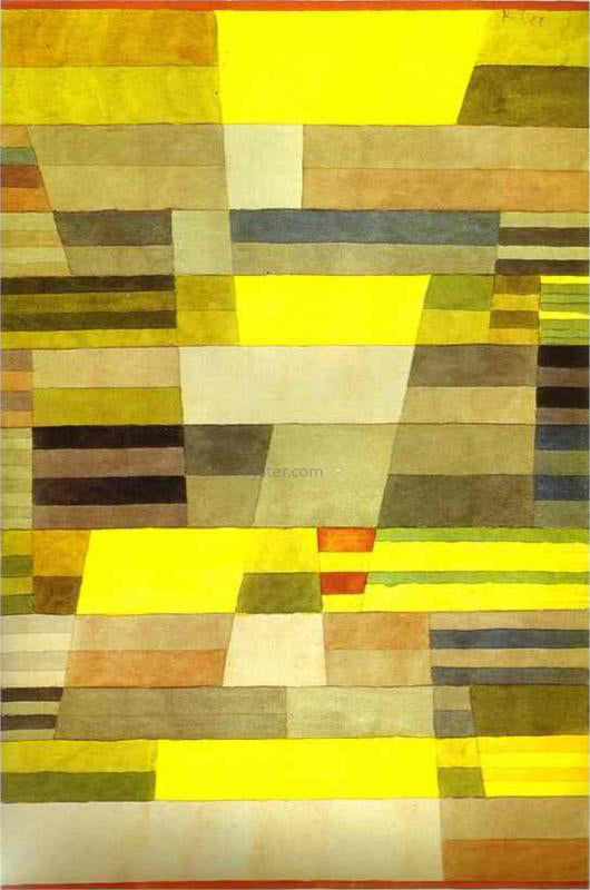 Paul Klee Monument - Hand Painted Oil Painting