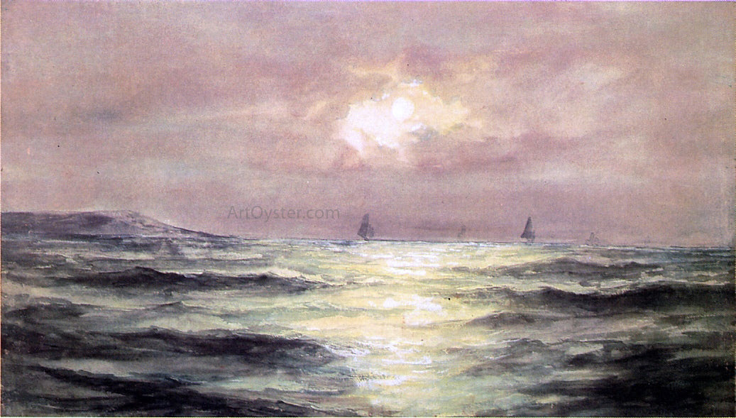 John La Farge Moonlight - Hand Painted Oil Painting