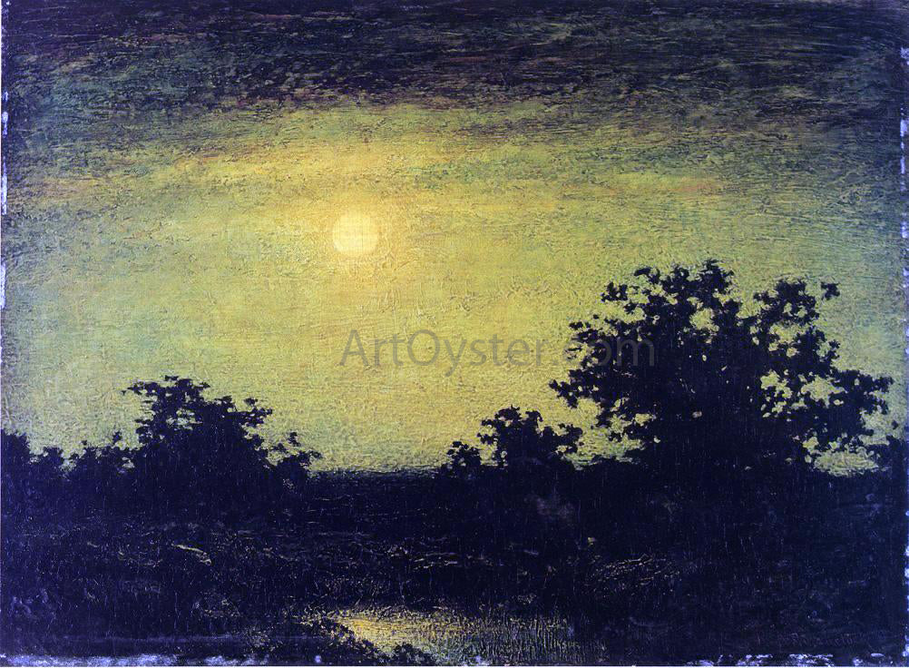 Ralph Albert Blakelock Moonlight - Hand Painted Oil Painting