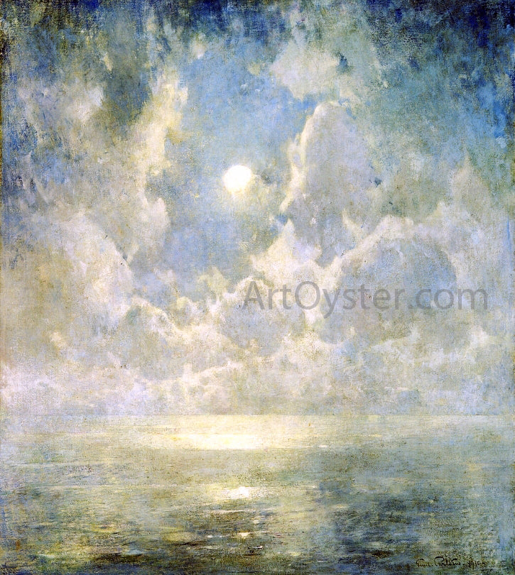 Emil Carlsen Moonlight on the Kattegat - Hand Painted Oil Painting