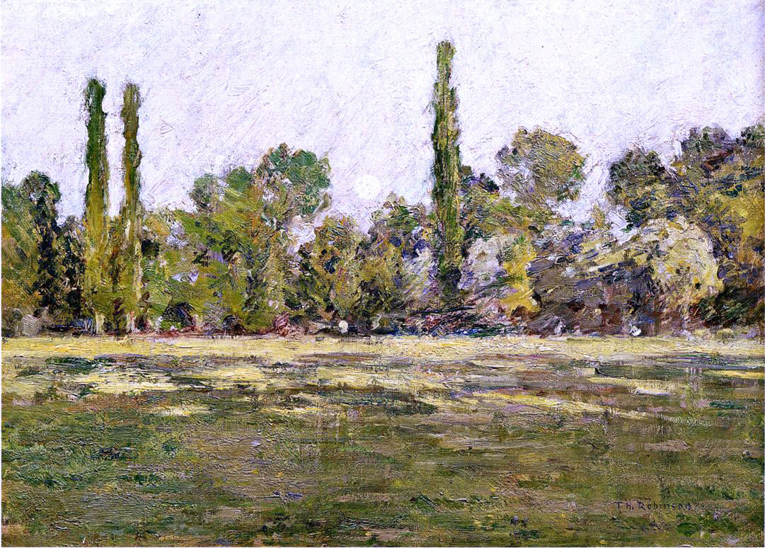  Theodore Robinson Moonrise - Hand Painted Oil Painting