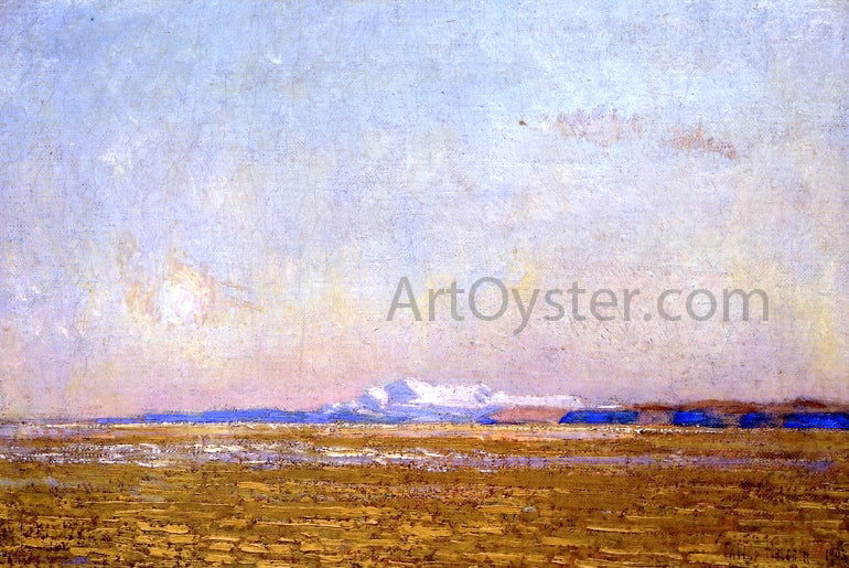  Frederick Childe Hassam Moonrise at Sunset, Harney Desert - Hand Painted Oil Painting