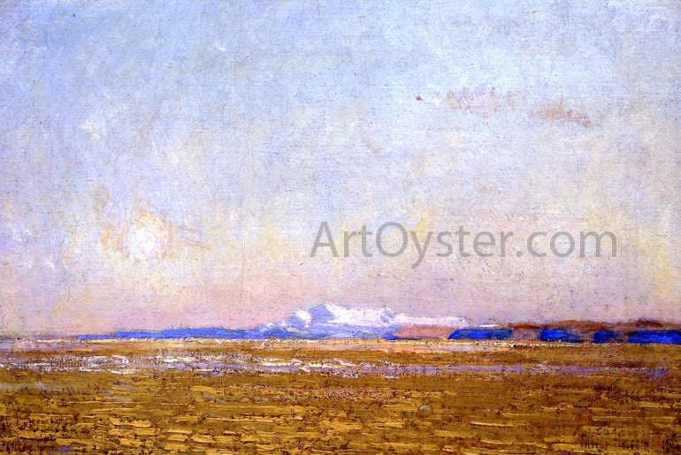 Frederick Childe Hassam Moonrise at Sunset, Harney Desert - Hand Painted Oil Painting