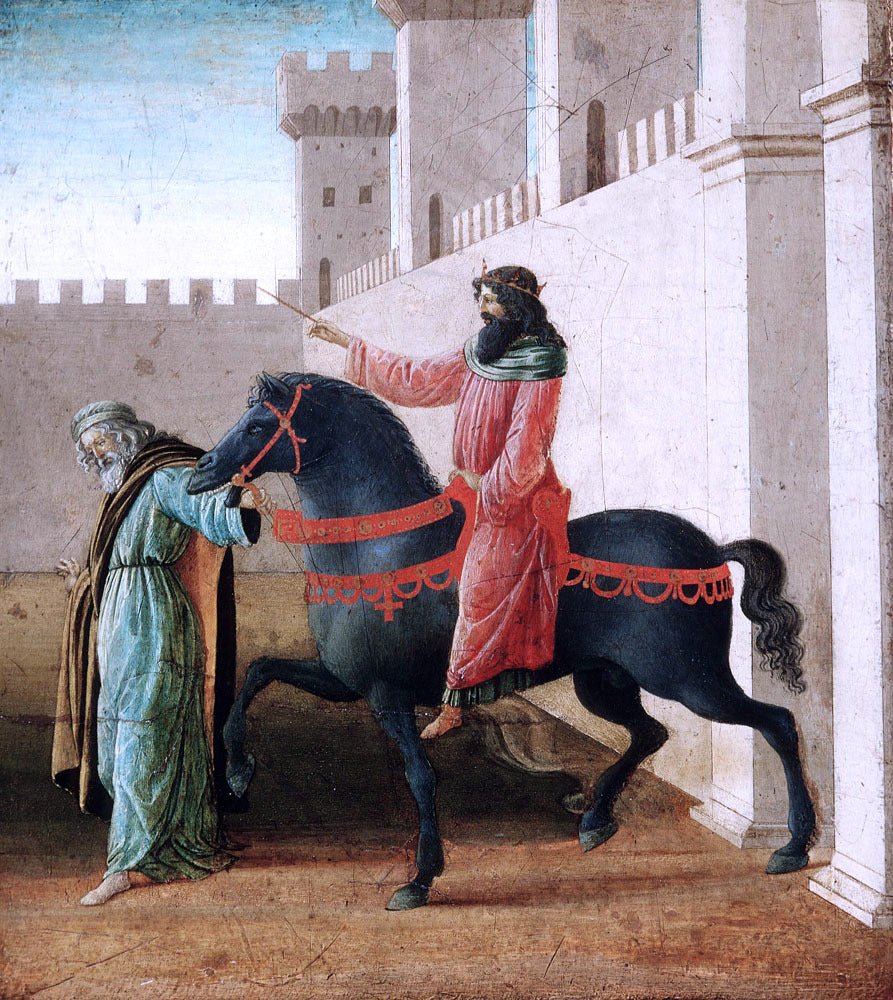 Filippino Lippi Mordecai - Hand Painted Oil Painting