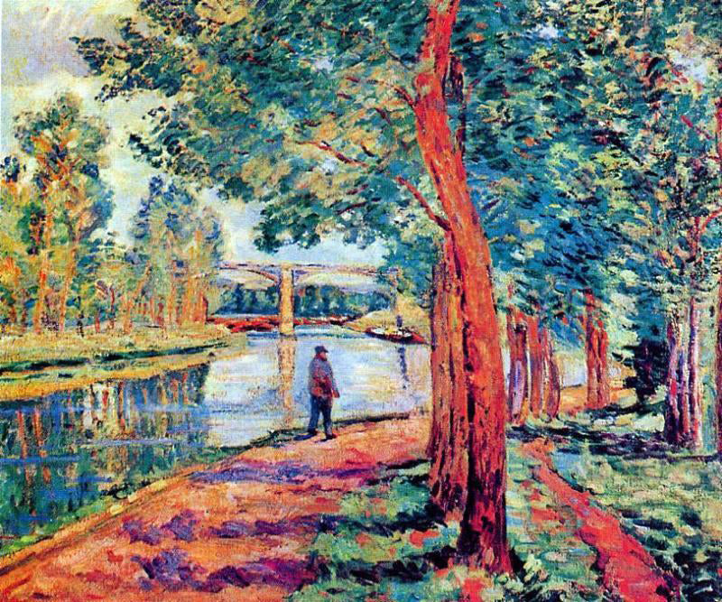 Armand Guillaumin Moret - Hand Painted Oil Painting