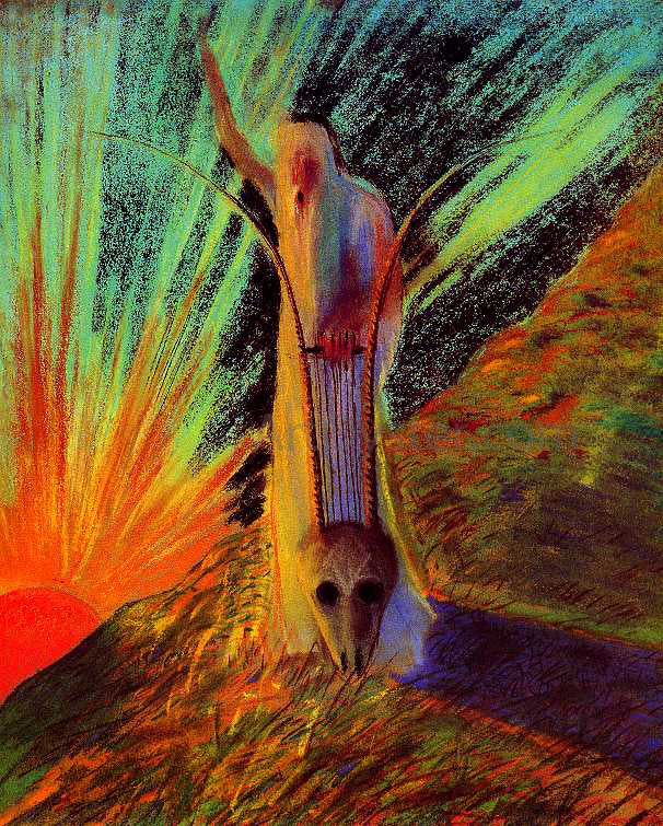 Mikalojus Ciurlionis Morning - Hand Painted Oil Painting