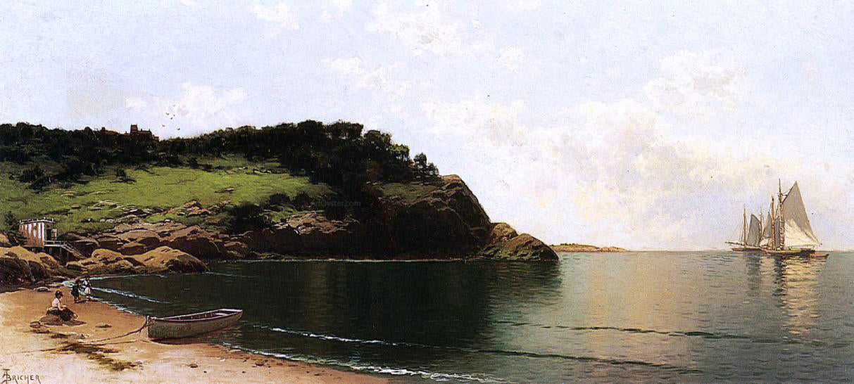 Alfred Thompson Bricher Morning after a Stormy Night - Hand Painted Oil Painting