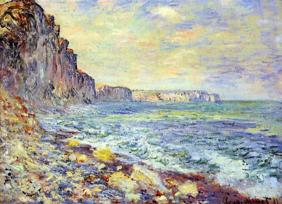 Claude Oscar Monet Morning by the Sea - Hand Painted Oil Painting