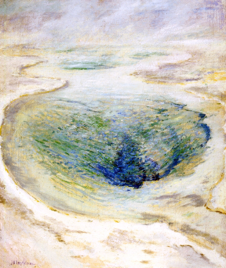 John Twachtman Morning Glory Pool, Yellowstone - Hand Painted Oil Painting