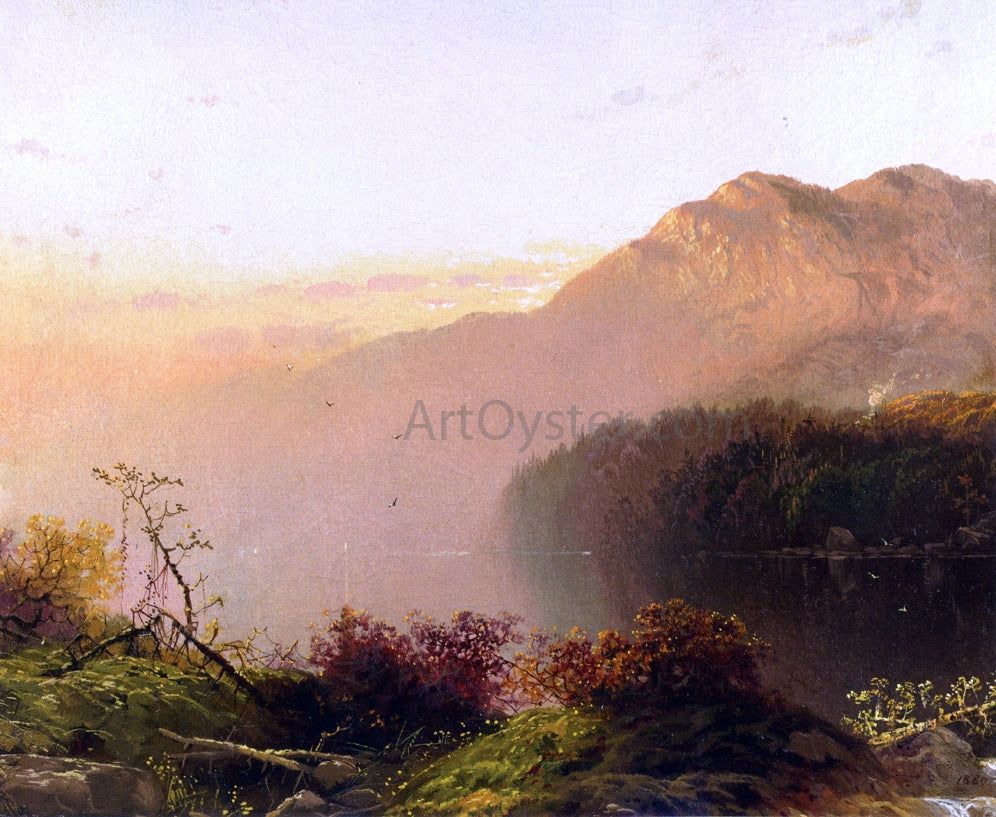 Charles H Chapin Morning in the Lake - Hand Painted Oil Painting