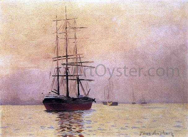 Thomas Pollock Anschutz Morning Mist - Hand Painted Oil Painting