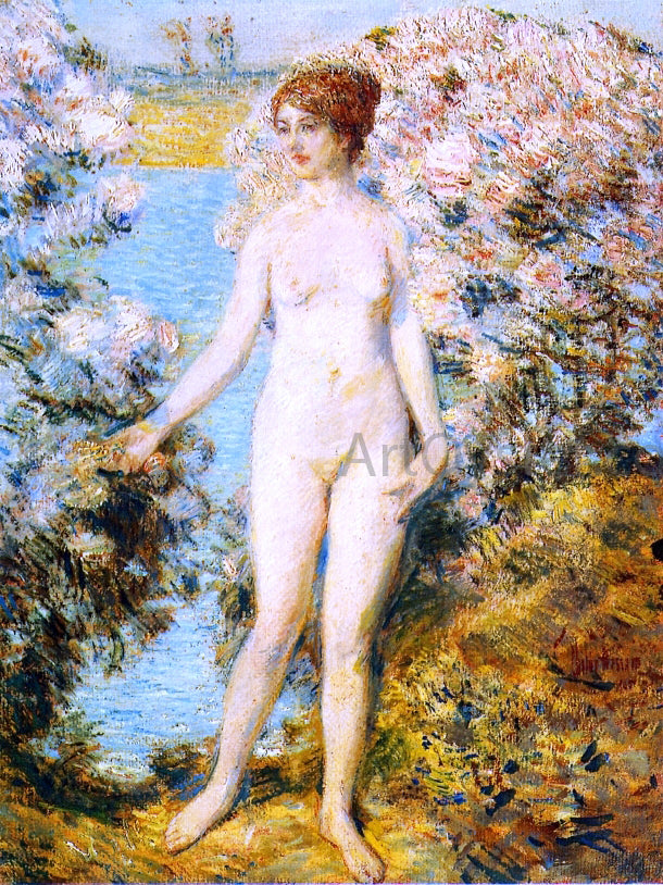 Frederick Childe Hassam Morning, Old Lyme - Hand Painted Oil Painting