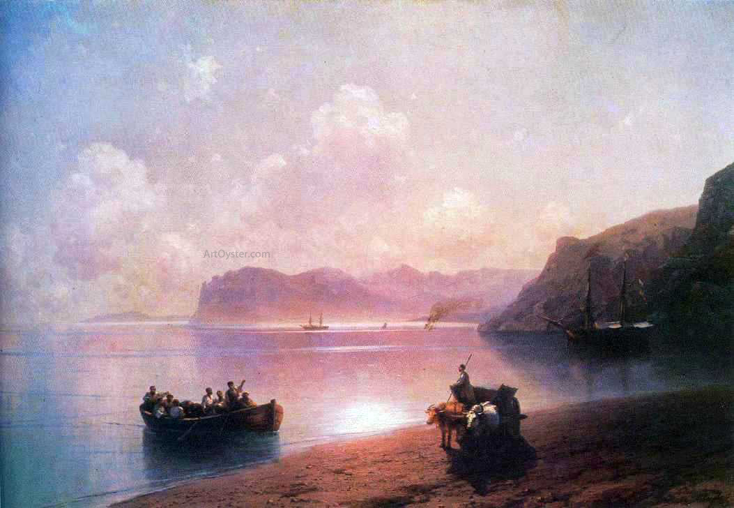 Ivan Constantinovich Aivazovsky Morning on a Sea - Hand Painted Oil Painting