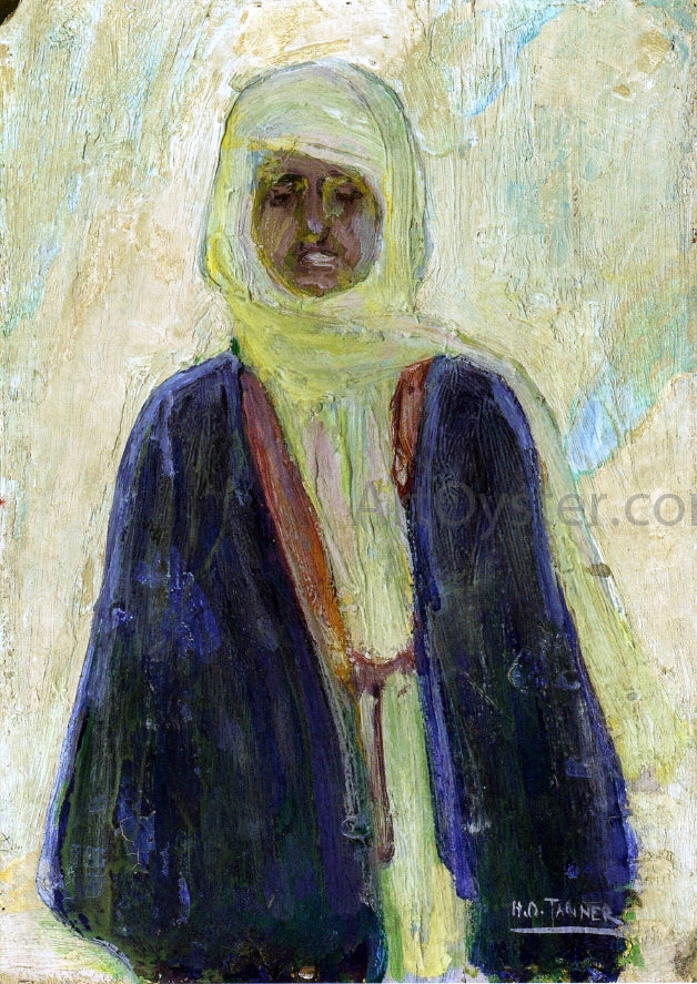 Henry Ossawa Tanner Moroccan Man - Hand Painted Oil Painting