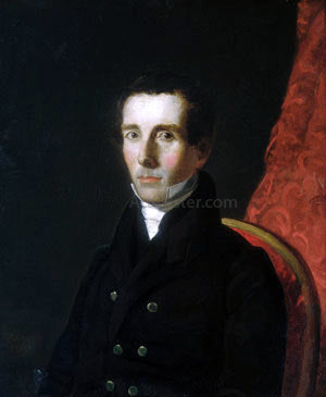 George Alexander Healy Moses Pond - Hand Painted Oil Painting