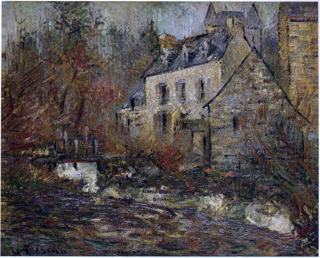 Gustave Loiseau Moulin Simondou a Pont Aven - Hand Painted Oil Painting
