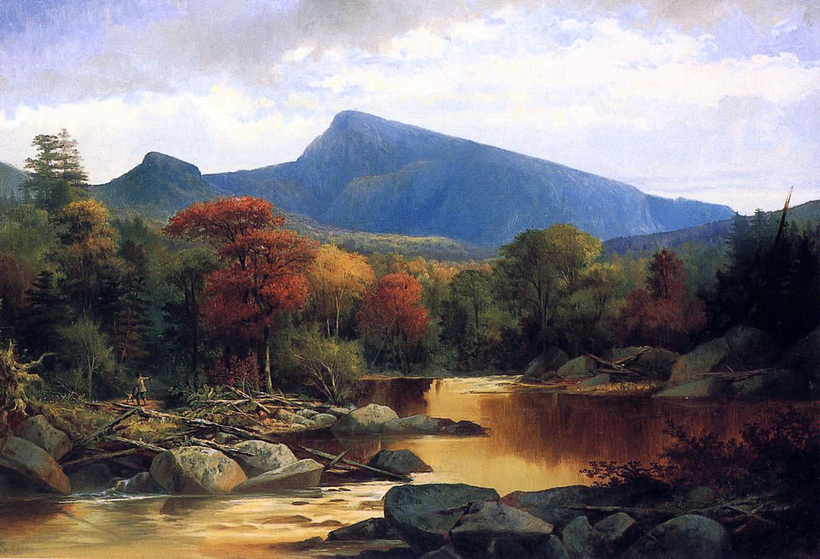  John Mix Stanley Mount Carter - Autumn in the White Mountains - Hand Painted Oil Painting