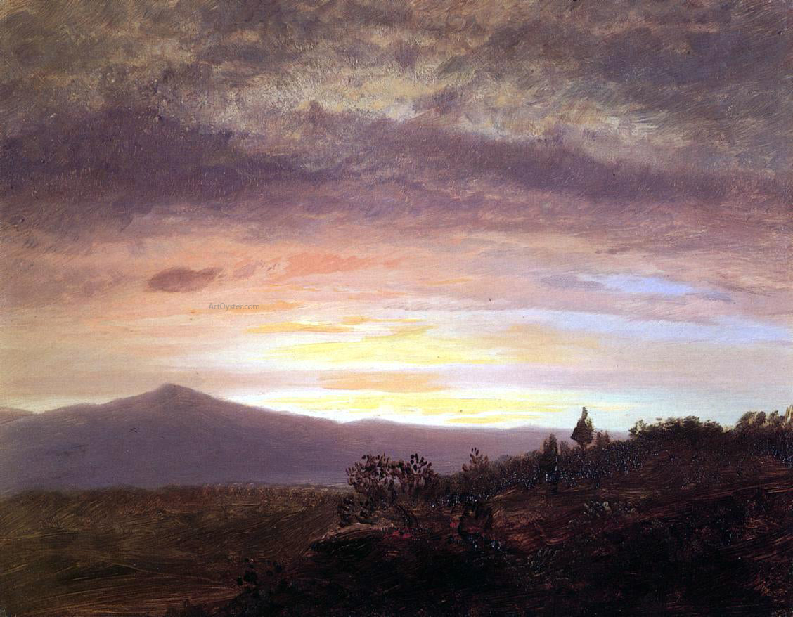 Frederic Edwin Church Mount Katahdin - Hand Painted Oil Painting
