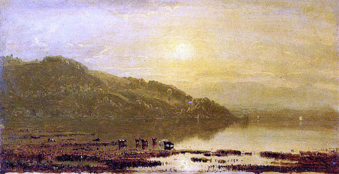 Sanford Robinson Gifford Mount Merino - Hand Painted Oil Painting