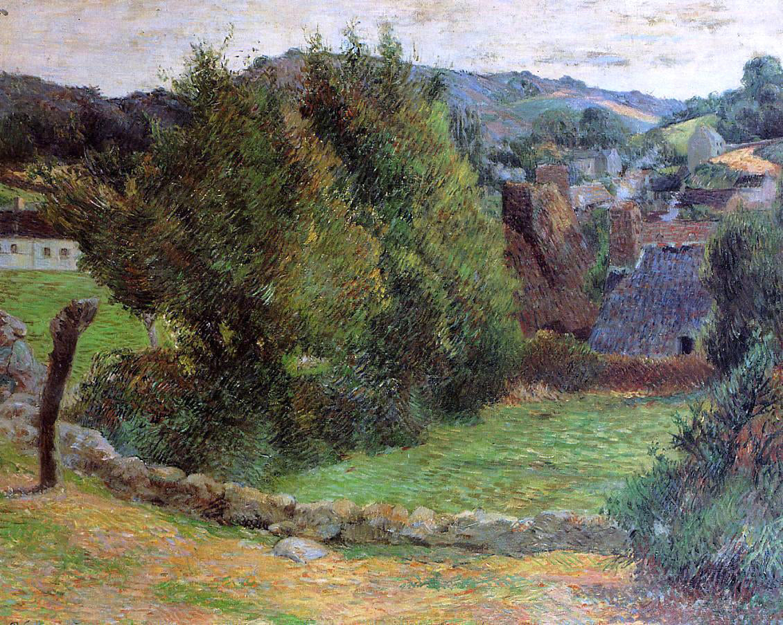 Paul Gauguin Mount Sainte-Marguerite from near the Presbytery - Hand Painted Oil Painting